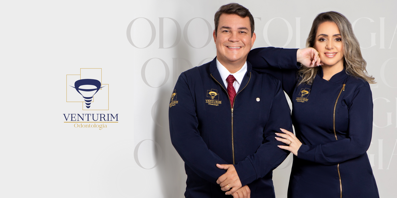 Banner que destaca a história da clínica.